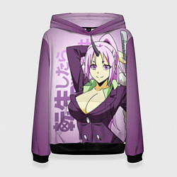 Толстовка-худи женская TenSura, Шион, цвет: 3D-черный