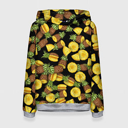 Женская толстовка Ананасы