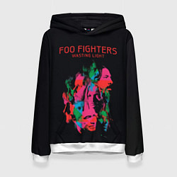 Толстовка-худи женская Wasting Light - Foo Fighters, цвет: 3D-белый