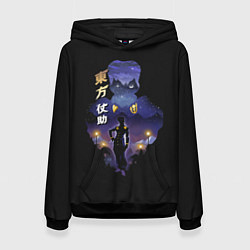 Толстовка-худи женская Джоске Хигашиката Джо Джо, цвет: 3D-черный