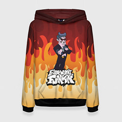 Толстовка-худи женская Дорогой Папочка Friday Night Funkin, цвет: 3D-черный