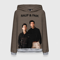 Толстовка-худи женская Rauf & Faik Рауф и Фаик, цвет: 3D-меланж