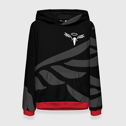 Толстовка-худи женская WALHALLA TEAM LOGO ТОКИЙСКИЕ МСТИТЕЛИ, цвет: 3D-красный