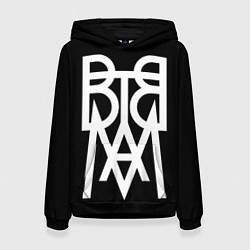 Толстовка-худи женская BTBAM - Between the Buried and Me, цвет: 3D-черный
