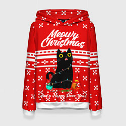 Женская толстовка MEOW CHRISTMAS