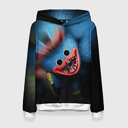 Толстовка-худи женская ХАГИ ВАГИ, Я ТЕБЯ ПОЙМАЛ, цвет: 3D-белый