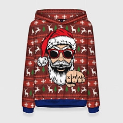 Женская толстовка Bad Santa Плохой Санта