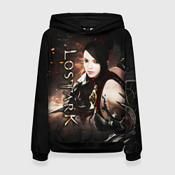 Толстовка-худи женская LOST ARK INFIGHTER, цвет: 3D-черный