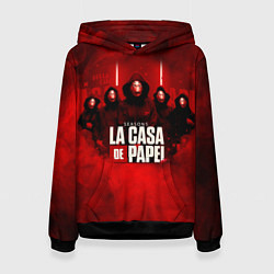 Женская толстовка БУМАЖНЫЙ ДОМ - LA CASA DE PAPEL - BELLA CIAO