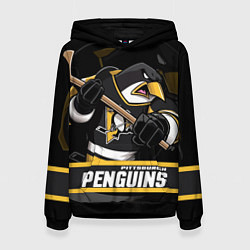Женская толстовка Питтсбург Пингвинз, Pittsburgh Penguins