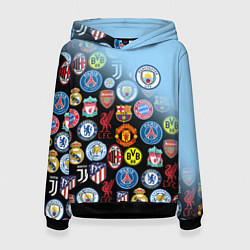 Женская толстовка МАНЧЕСТЕР СИТИ MANCHESTER CITY