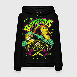 Женская толстовка Battletoads Боевые Жабы