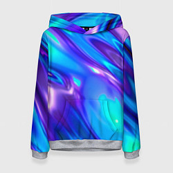 Толстовка-худи женская Neon Holographic, цвет: 3D-меланж