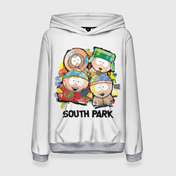 Женская толстовка South Park - Южный парк краски