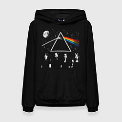 Женская толстовка PINK FLOYD LOGO ПИНК ФЛОЙД НЕБО