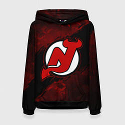 Женская толстовка New Jersey Devils, Нью Джерси Девилз