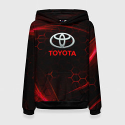 Женская толстовка Toyota sport соты