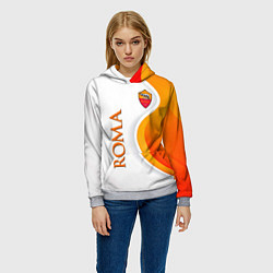 Толстовка-худи женская Рома, цвет: 3D-меланж — фото 2
