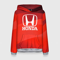 Толстовка-худи женская HONDA хонда, цвет: 3D-меланж