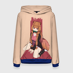 Женская толстовка Raccoon andTanuki