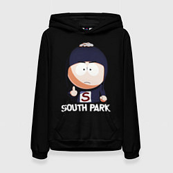 Толстовка-худи женская South Park - мультфильм Южный парк, цвет: 3D-черный