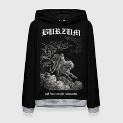 Толстовка-худи женская Burzum ishi krimpatul, цвет: 3D-меланж