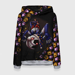 Женская толстовка Five Nights at Freddys: Security Breach Луна патте