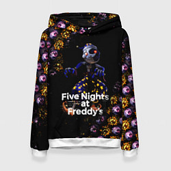 Женская толстовка Five Nights at Freddys Луна паттерн