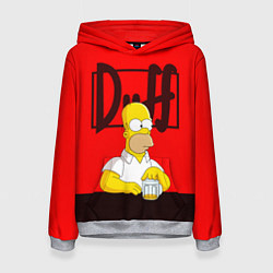 Женская толстовка Homer Duff