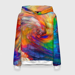 Женская толстовка MULTICOLORED SWIRLS