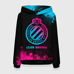 Женская толстовка Club Brugge Neon Gradient