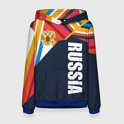 Женская толстовка RUSSIA - RETRO COLORS