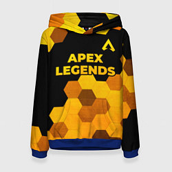 Женская толстовка Apex Legends - gold gradient: символ сверху