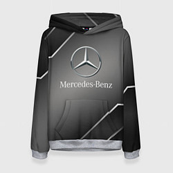 Женская толстовка Mercedes Карбон