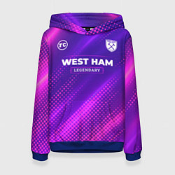 Женская толстовка West Ham legendary sport grunge