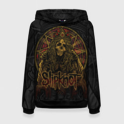 Толстовка-худи женская Slipknot - death, цвет: 3D-черный