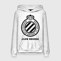 Женская толстовка Club Brugge sport на светлом фоне