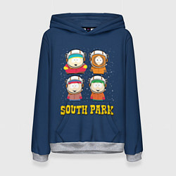 Женская толстовка South park космонавты