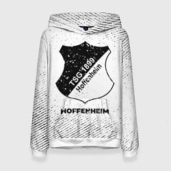 Женская толстовка Hoffenheim с потертостями на светлом фоне