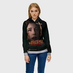 Толстовка-худи женская The devil in me, цвет: 3D-меланж — фото 2