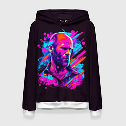 Женская толстовка Jason Statham - pop art