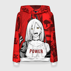 Женская толстовка Chainsaw Man: Power