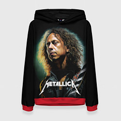 Женская толстовка Гитарист Metallica Кирк Хэмметт