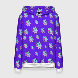 Женская толстовка BT21 Mang pattern BTS