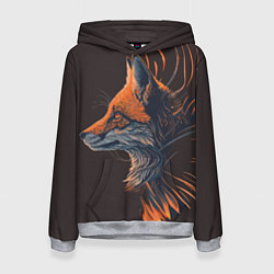 Женская толстовка Крылатый лис