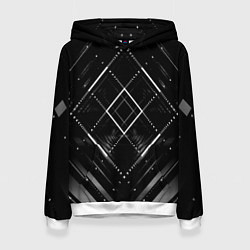 Женская толстовка Hexagon Black