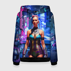 Женская толстовка Cyberpunk 2077 - neural network