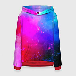 Женская толстовка Космическая абстракция