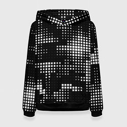 Женская толстовка Pixel art - abstraction