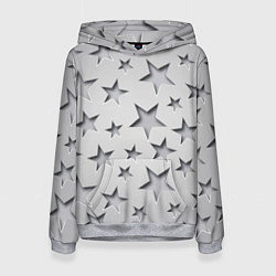Женская толстовка Grey stars